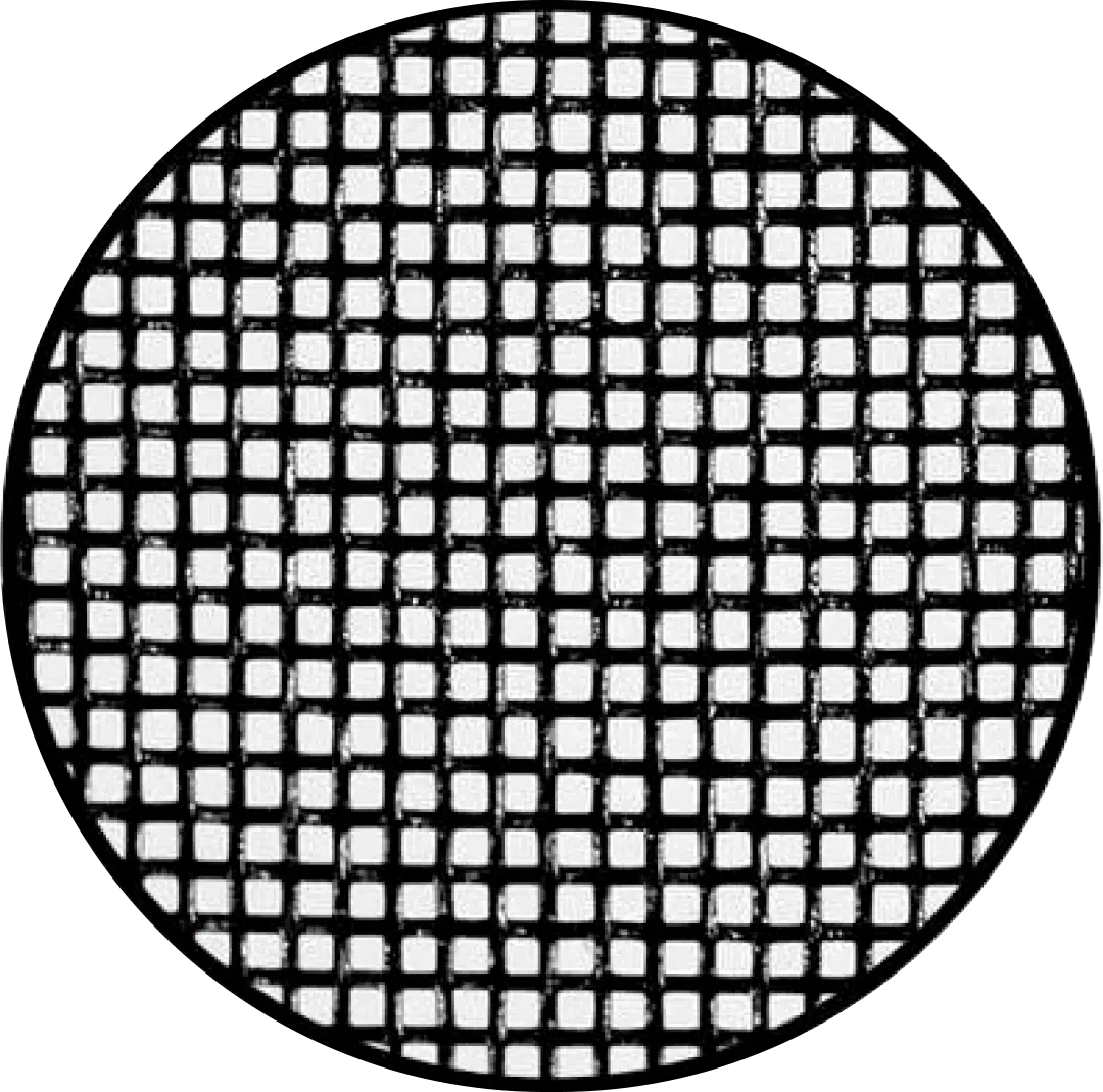 Super Screen 17x20 high-strength polyester pool cage mesh swatch